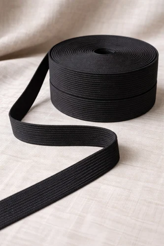 black Polyester Niwar